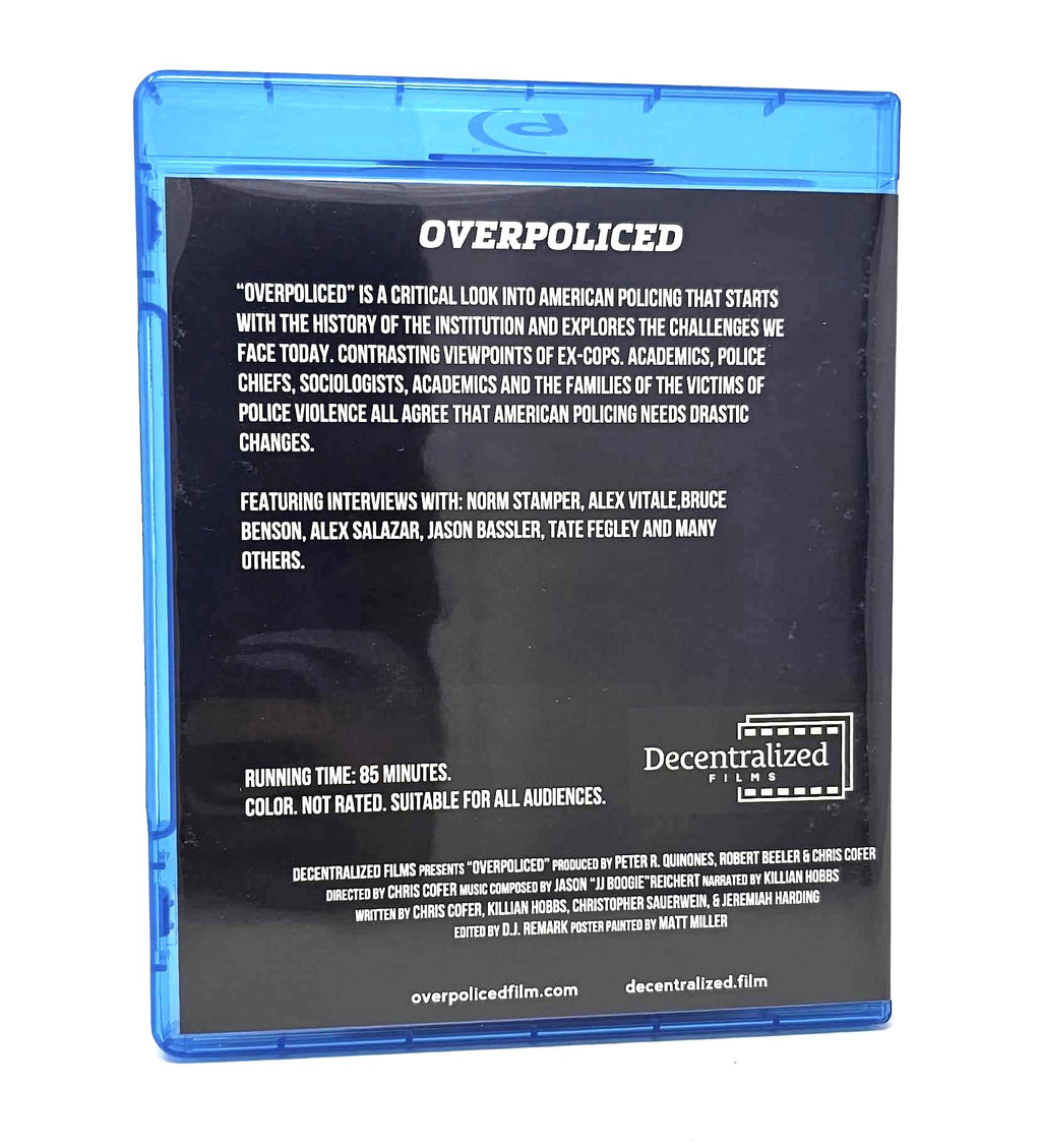 "Overpoliced" BluRay disc