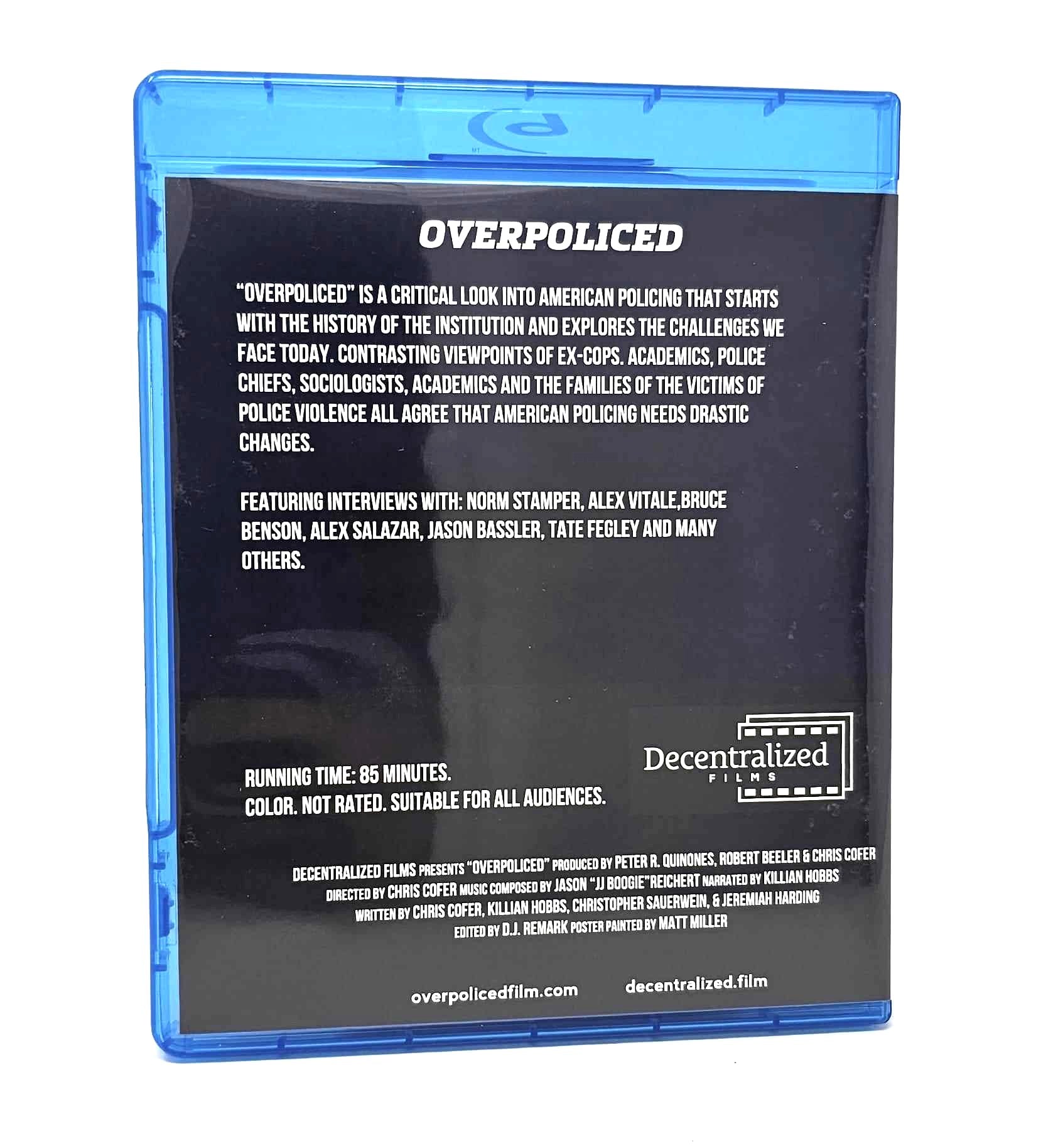 "Overpoliced" BluRay disc
