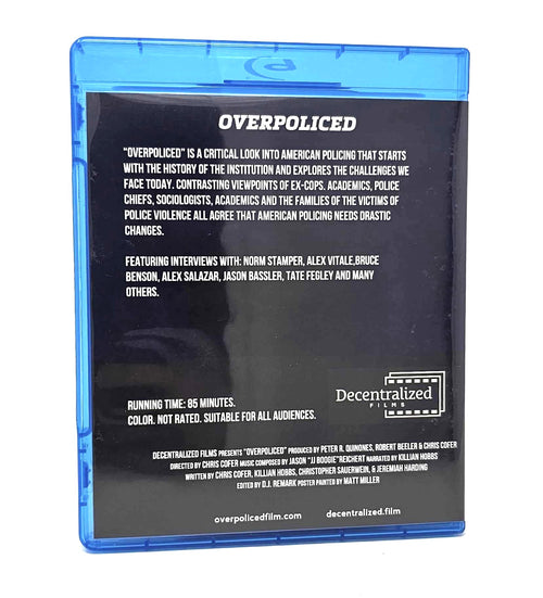 "Overpoliced" BluRay disc